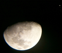 رصد تقارن هلال ماه و زهره در قم