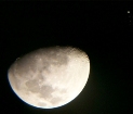 رصد تقارن هلال ماه و زهره در قم