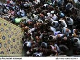 نیم میلیون نفر ضریح جدید امام حسین را زیارت کردند