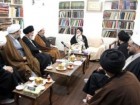 :گزارش تصویری: دیدار آیت الله شبیری رنجانی با شورای سیاست‌گذاری همایش نیم قرن حضور  