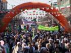 :گزارش تصویری: راهپیمایی مردم قم در یوم الله 22 بهمن  