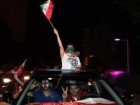 :گزارش تصویری: جشن و شادی مردم قم پس از پیروزی تیم ملی فوتبال ایران مقابل کره جنوبی  