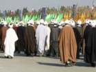 طلاب بیش از 40 ملیت جهان به سمت مسجد جمکران راهپیمایی می‌کنند