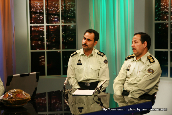 حضور رئيس پليس آگاهي فرماندهي انتظامي استان در برنامه شهر یاکریم