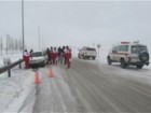 امدادرسانی به ۲۲ مسافر نوروزی در برف و کولاک قم
