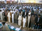 : گزارش تصویری: نماز عید سعید فطر در حرم حضرت فاطمه معصومه(س)  