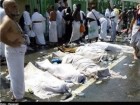 دفن ۱۷ نفر از مفقودان حادثه منا در مکه/ شمار مفقودان به ۴۸ نفر رسید