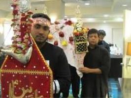 صدها تن از زائران پاکستانی مراسم اربعین حسینی وارد قم شدند