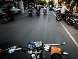 سهم ۱۱ درصدی موتورسیکلت در حمل‌ونقل شهر قم