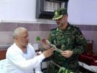 :گزارش تصویری: سرکشی فرمانده یگان ویژه قم از سالمندان فاطمیه  