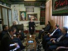 دیدار مهندس دهناد با رئیس مجلس شورای اسلامی