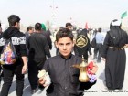میزبانان نوجوانان عراقی در راهپیمایی #اربعین