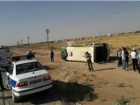 واژگونی اتوبوس در محور کاشان -قم/4 نفر کشته و 27 نفر مصدوم شدند