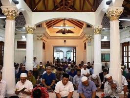 مسجد تاریخی ۱۱۴ ساله سنگاپور بازگشایی شد/ هزینه ۱.۴۶ میلیون دلاری برای بازسازی مسجد