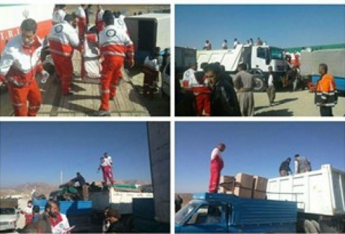 اعزام سومین تیم امدادی هلال احمر قم به مناطق زلزله زده