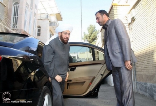 گزارش تصویری: دیدار مفتی اعظم سوریه با مراجع و علما