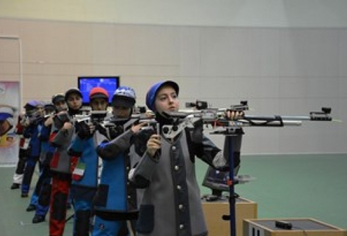 مقام سوم تيرانداز قم در مسابقات زمستاني سلاح‌هاي بادي ايران