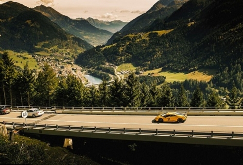 لذت رانندگی در جاده‌های زیبای اروپایی +تصاویر
