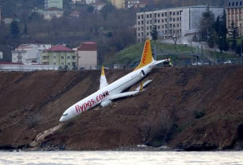 سانحه عجیب برای هواپیمای مسافربری ترکیه