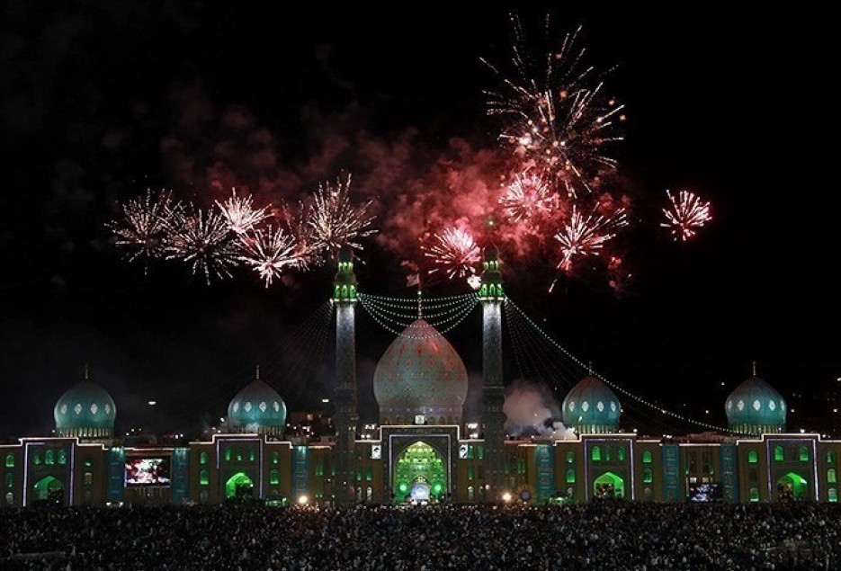 آمادگی مسجد مقدس جمکران برای برپایی باشکوه جشن نیمه شعبان