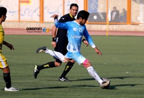 جدال با فجر آخرين بازي صباي قم در ليگ دسته اول فوتبال ايران