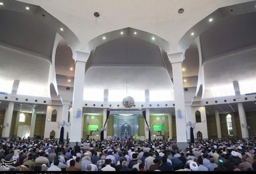 جلوه‌های نماز عبادی- سیاسی جمعه قم به روایت تصویر