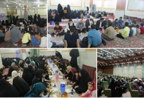 ضیافت افطاری خیریه دارالاکرام حضرت ابوالفضل(ع) برای 1200 مددجو