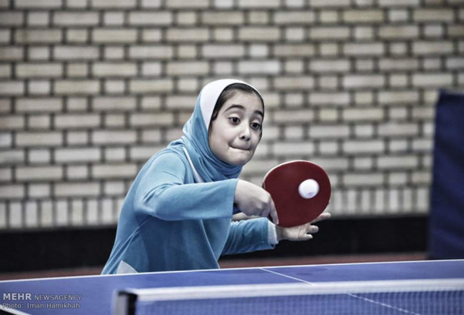 مسابقات تنیس روی میز نونهالان دختر کشور در قم آغاز شد