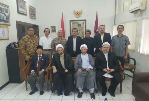 رئیس دانشگاه مذاهب اسلامی از دانشگاه سوکارنوی اندونزی بازدید کرد+ تصاویر 