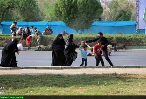 واکنش طلاب خوزستانی مقیم قم به حمله تروریستی اهواز