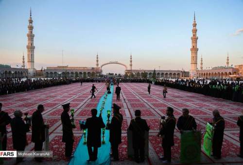 آیین خطبه خوانی و آغاز جشن های دهه مهدویت مسجد مقدس جمکران