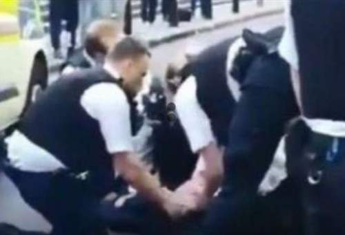 خشونت بی اندازه پلیس لندن علیه یک معلم روزه دار