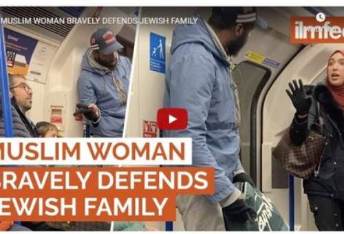 شجاعت زن مسلمان در متروی لندن، تحسین مردم را برانگیخت