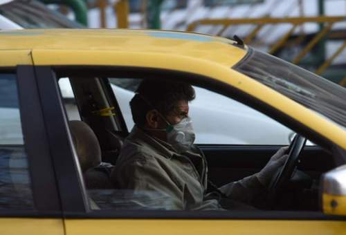 تهیه و توزیع بیش از ۱۰۰۰۰ ماسک بین رانندگان تاکسی