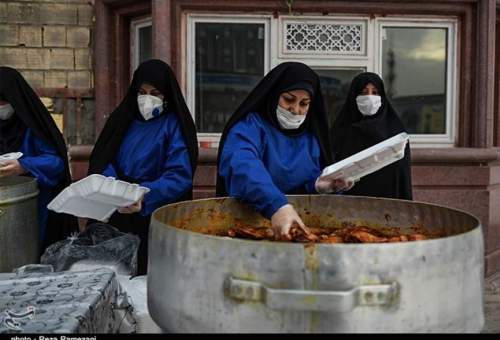 افتتاح هم‌زمان ۱۰۰۰ مرکز اطعام مهدوی در مسجد مقدس جمکران به‌روایت تصویر