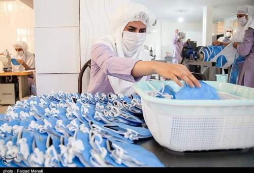 روزانه ۱۴۰ هزار ماسک در استان قم تولید می‌شود