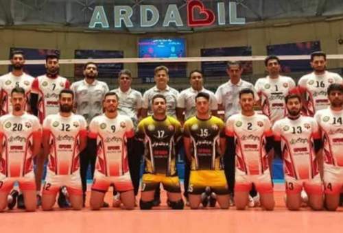 قعرنشینی رعد پدافند هوایی قم در والیبال ایران