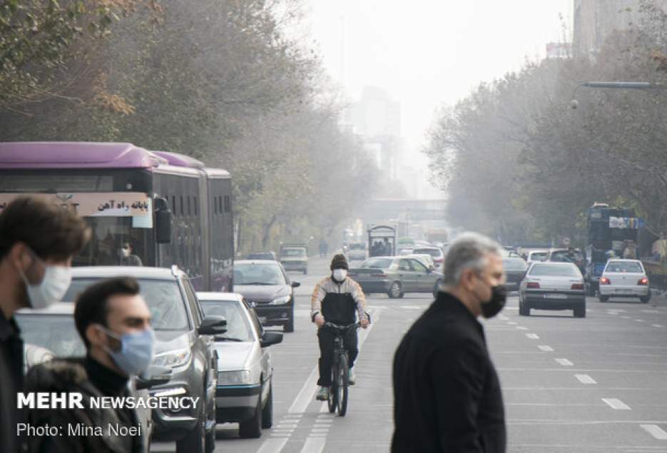 آلودگی هوا از علل افزایش کرونا و آنفلوانزا