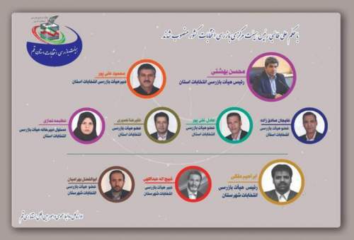 رئیس و اعضای هیات بازرسی انتخابات استان قم منصوب شدند