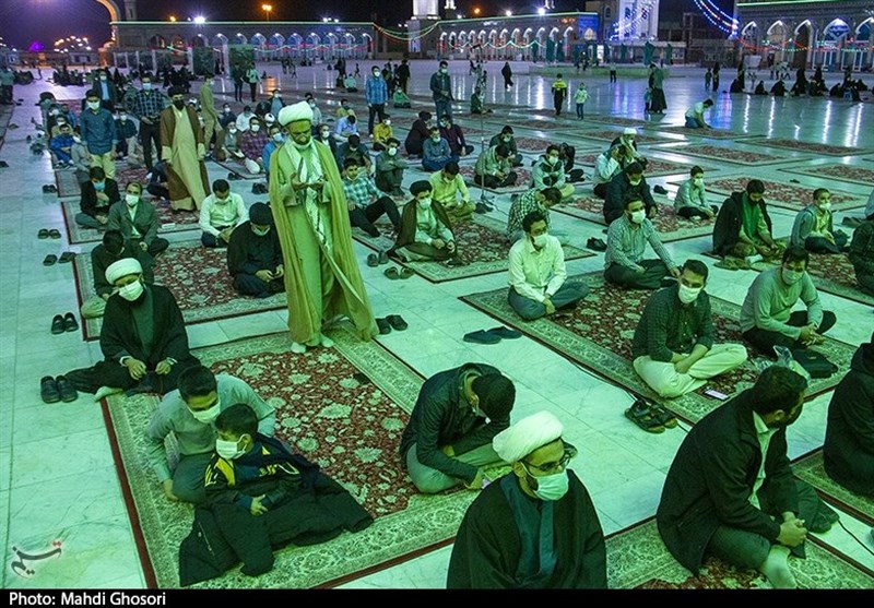 برنامه مناجات خوانی در مسجد مقدس جمکران