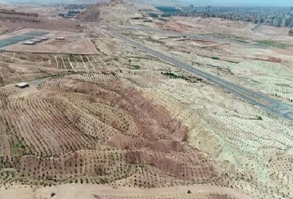 تکمیل بخش عظیمی از بوستان ۱۰۰۰ هکتاری قم در سال ۱۴۰۰