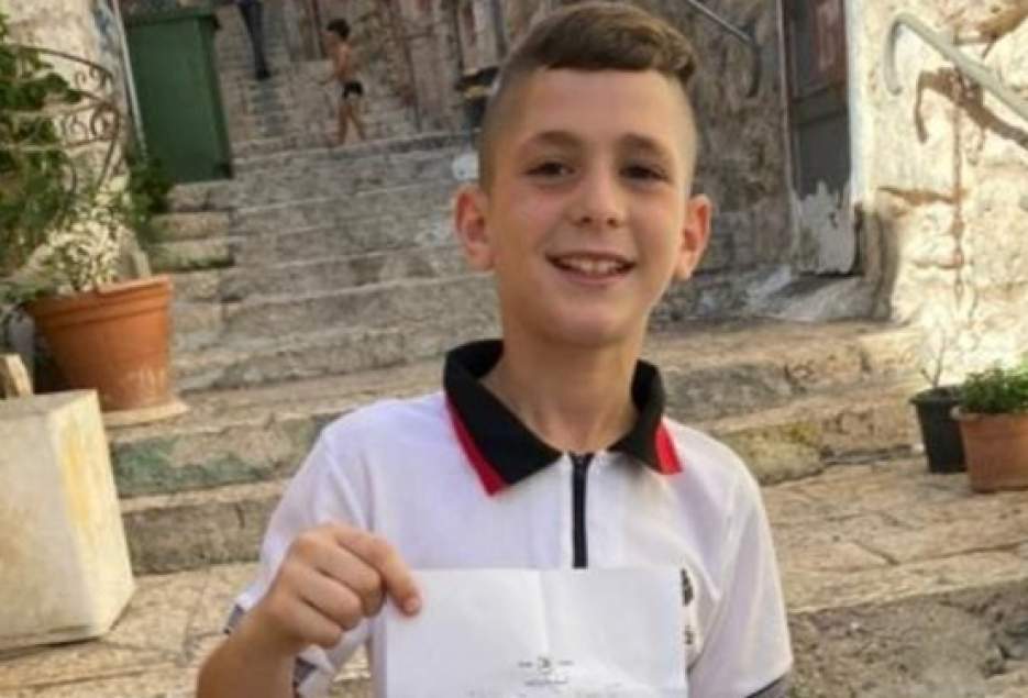 احضاریه رژیم صهیونیستی برای یک کودک 9 ساله فلسطینی