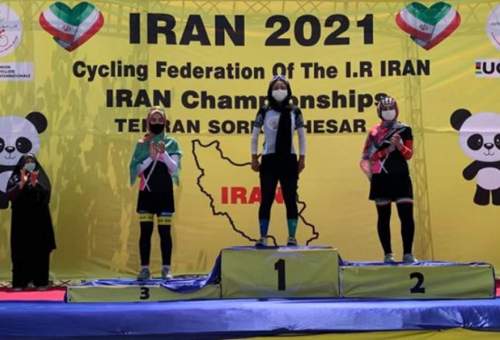 درخشش دختر رکاب‌زن قمی با کسب دو طلای دوچرخه‌سواری ایران