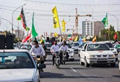 برگزاری راهپیمایی خودرویی عید غدیر از حرم حضرت معصومه (س) تا مسجد جمکران