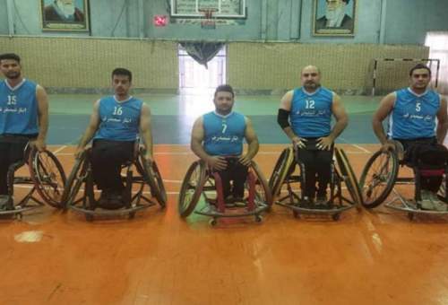 جشنواره گل ایثار شیمیدر قم در بسکتبال با ویلچر ایران