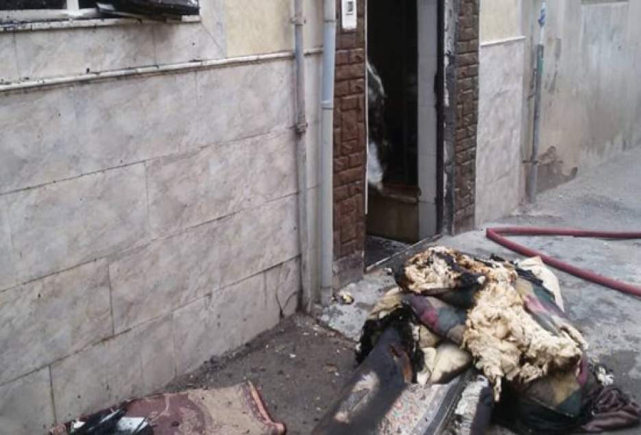 نجات ۶ شهروند از حادثه آتش سوزی در بلوار روحانی قم