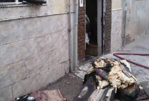نجات ۶ شهروند از حادثه آتش سوزی در بلوار روحانی قم