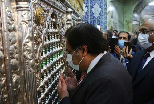 سفیر پاکستان در ایران با حضرت معصومه(س) آشنا شد