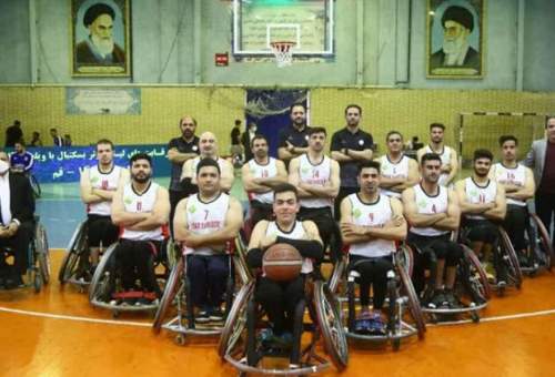 ایثار شیمیدر قم نایب‌قهرمان بسکتبال با ویلچر ایران شد
