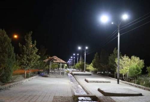 ایمن‌سازی و اصلاح روشنایی بوستان‌های شهر در ایستگاه آخر